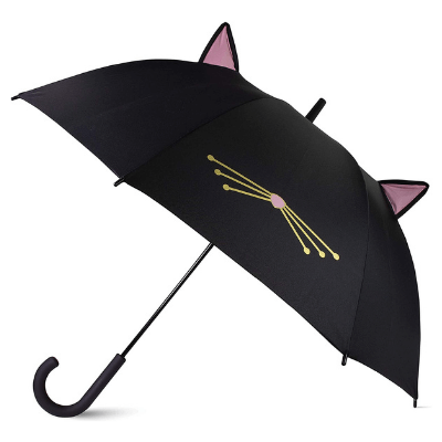 Kate Spade New York Black Cat Umbrella