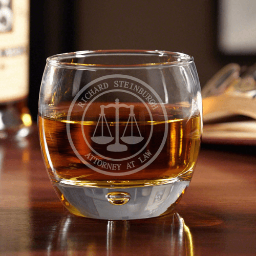 Personalized Whiskey Glass