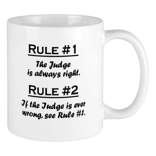 The Judge’s Mug