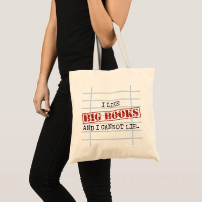 I Like Big Books Tote Bag