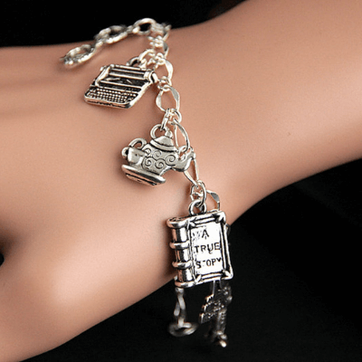 Librarian Charm Bracelet