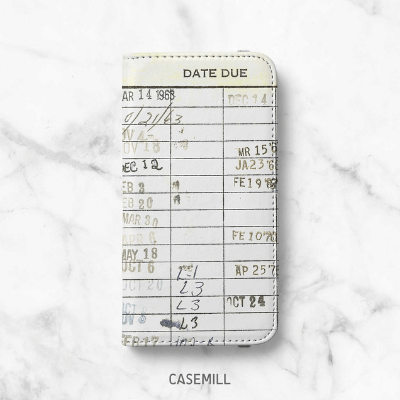 Library Card Phone Cover