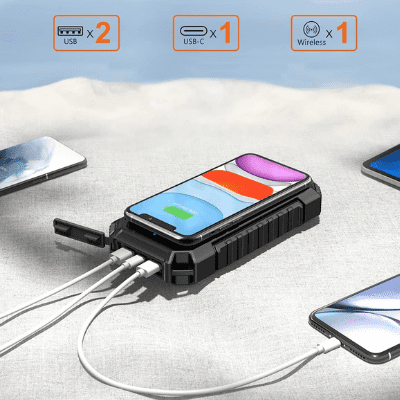 Solar Powered Portable Charger