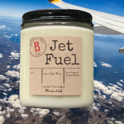 Jet Fuel Scented Candle