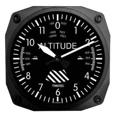 Altimeter Clock