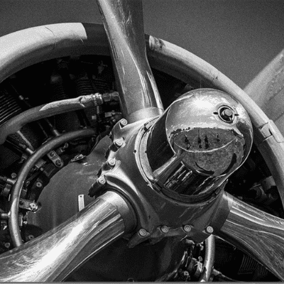 Classic Vintage Propeller Desk Mat