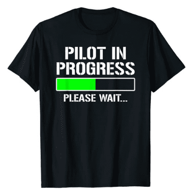 Pilot In Progress T-shirt