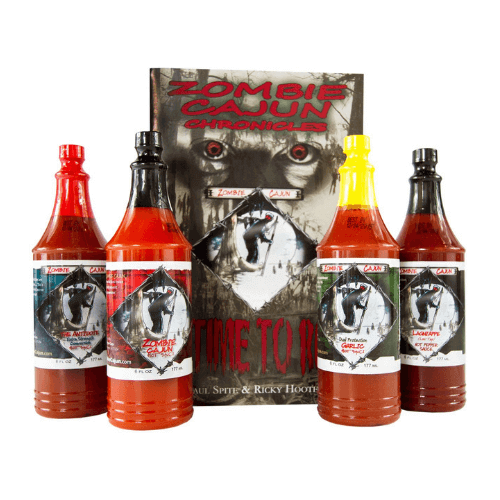 Zombie Cajun Hot Sauce Gift Set