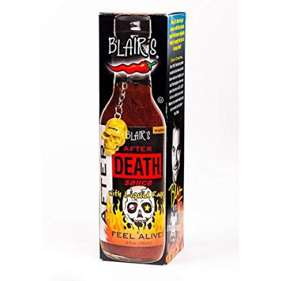 After Death Sauce with Liquid Rage and Skull Key Chain