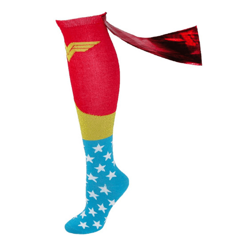 Wonder Woman Cape Socks