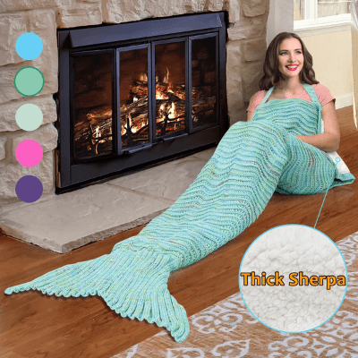 Mermaid Tail Blanket